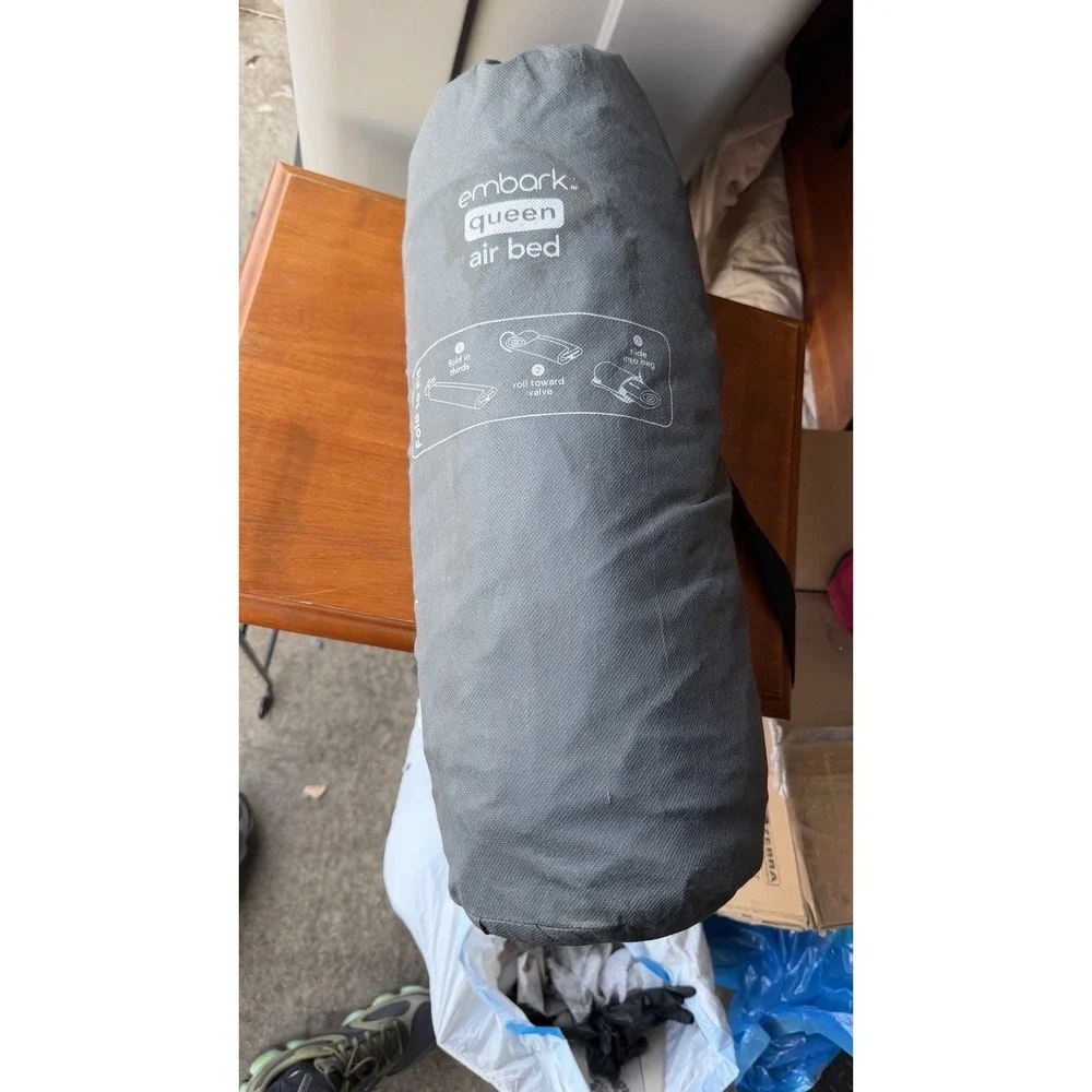 Embark Queen‎ Air Bed Inflatable Mattress With Carry Bag Tested